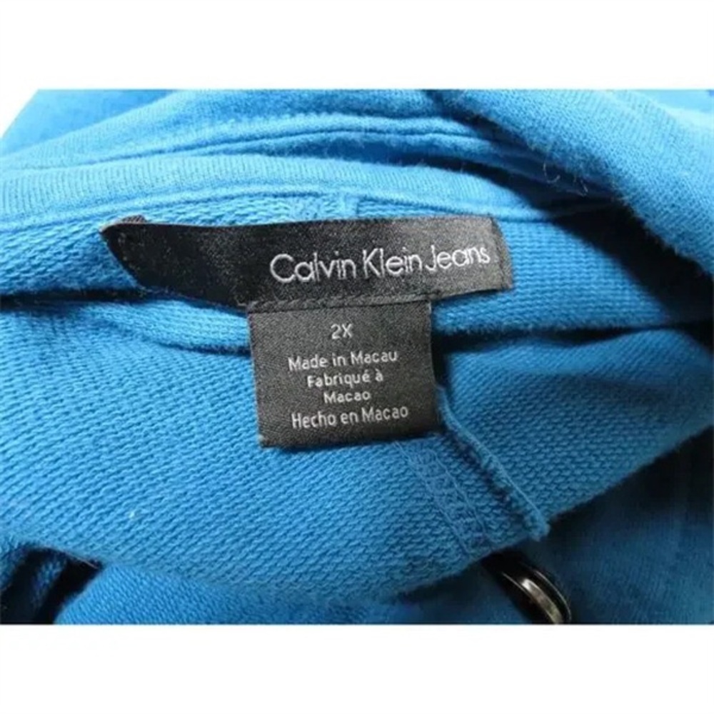 Calvin Klein Women's Blue Jacket - Picture 3 of 6